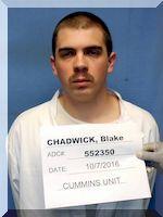 Inmate Blake A Chadwick