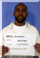 Inmate Lavaris C Bell