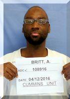Inmate Antonio Britt