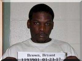 Inmate Bryant A Brown