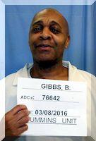 Inmate Bobby J Gibbs