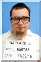 Inmate Jackie L Ballard