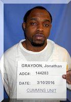 Inmate Jonathan L Graydon