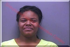 Inmate Kiayetta Jareese Tooley