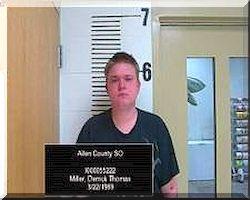 Inmate Derrick Thomas Miller