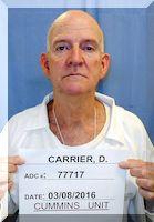 Inmate Donald Carrier