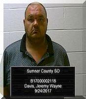 Inmate Jeremy Wayne Davis