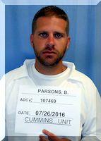 Inmate Brandon Parsons