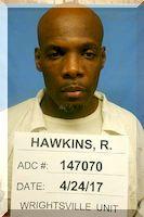 Inmate Robbie Hawkins