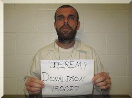 Inmate Jeremy D Donaldson