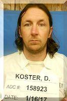 Inmate Daniel L Koster