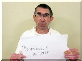 Inmate Tommy R Burgett