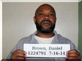 Inmate Daniel Brown