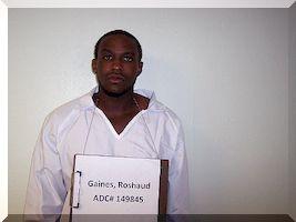 Inmate Roshaud Gaines