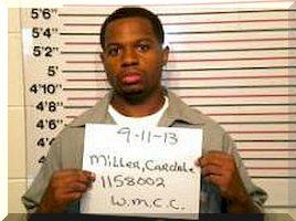 Inmate Cardale Miller