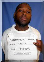 Inmate Justin Cartwright