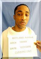 Inmate Ashford T Boyland