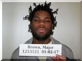 Inmate Major Brown