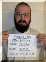 Inmate Matthew Xav B Warford Cravenwolfe