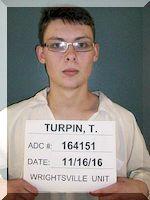 Inmate Tyler A Turpin