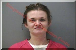 Inmate Ashley Carol Sefcovic