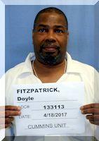 Inmate Doyle C Fitzpatrick