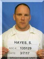 Inmate Stoney L Hayes