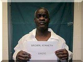 Inmate Kenneth Eugene Brown