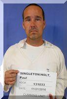Inmate Paul S Singleton Holt