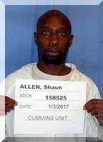 Inmate Shaun Allen