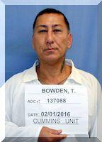 Inmate Tommy Bowden