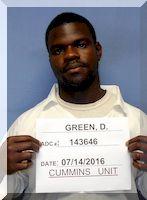 Inmate Darrell Green