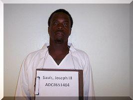 Inmate Joseph Sauls Iii