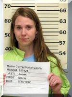 Inmate Macie Nicole Jones