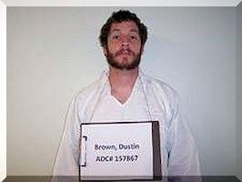 Inmate Dustin Wayne Brown