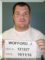 Inmate Jeremy Wofford