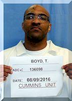 Inmate Timothy Boyd