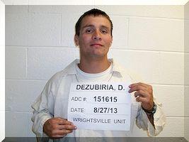 Inmate Daniel Dezubiria