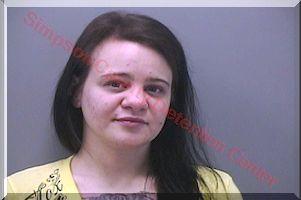 Inmate Taylor Danielle Basham