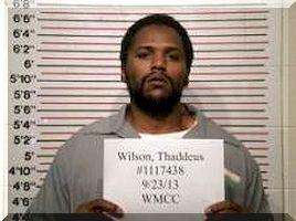 Inmate Thaddeus Wilson