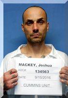 Inmate Joshua J Mac Key