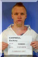 Inmate Zachary A Campbell