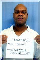Inmate Damond Sanford