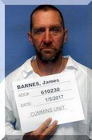 Inmate James Barnes