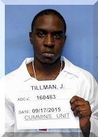 Inmate Jordan Tillman