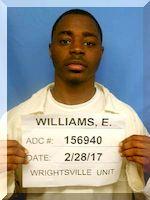 Inmate Erek C Williams