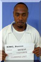 Inmate Darren D King