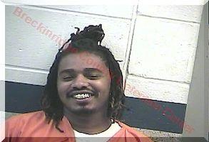 Inmate Domineek Deshawn Evans