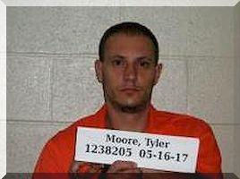 Inmate Tyler S Moore