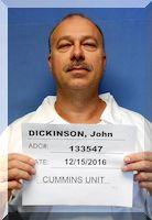 Inmate John P Dickinson